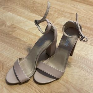 Nude BRASH Heels